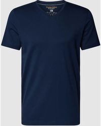 Christian Berg Men - T-Shirt mit V-Ausschnitt - Lyst