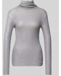 Luisa Cerano - Shirt Met Lange Mouwen En Col - Lyst