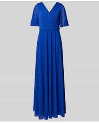 Christian Berg Cocktail - Abendkleid Mit V-Ausschnitt - Lyst