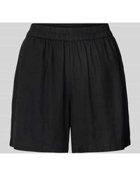 Pieces - Regular Fit Shorts aus Viskose-Leinen-Mix Modell 'PIA' - Lyst