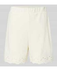 Pieces - Stoffen Shorts - Lyst