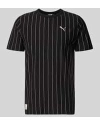 PUMA - Regular Fit T-Shirt Met Logostitching, Model 'Class' - Lyst