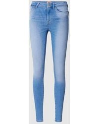 ONLY - Skinny Fit Jeans im 5-Pocket-Design Modell 'POWER LIFE' - Lyst