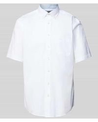 Fynch-Hatton - Freizeithemd mit Button-Down-Kragen Modell 'Summer' - Lyst