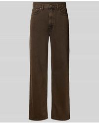 Levi's - Loose Straight Fit Jeans mit Eingrifftaschen Modell '565' - Lyst