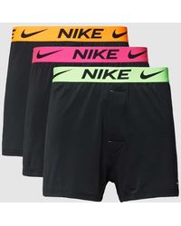 Nike - Boxershorts mit elastischem Logo-Bund im 3er-Pack - Lyst