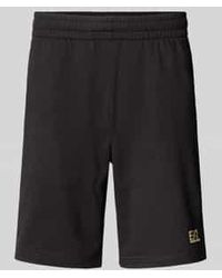 EA7 - Shorts Met Elastische Band - Lyst