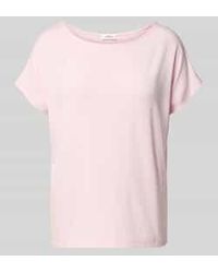 S.oliver - Loose Fit T-Shirt Van Viscosemix - Lyst