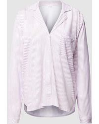 S.oliver - Pyjama-Oberteil mit Streifenmuster Modell 'Everyday' - Lyst