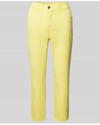 Ouí - Slim Fit Hose Mit Verkürztem Schnitt - Lyst