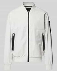 S.oliver - Regular Fit Blouson Met Opstaande Kraag - Lyst