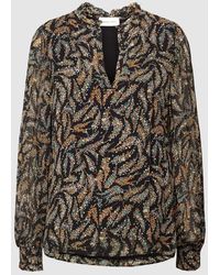 FABIENNE CHAPOT - Bluse aus Viskose mit Allover-Motiv-Print Modell 'Cliff' - Lyst