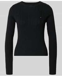 Tommy Hilfiger - Regular Fit Gebreide Pullover Van Zuiver Katoen - Lyst