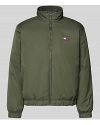 Tommy Hilfiger - Relaxed Fit Bomberjacke mit Stehkragen - Lyst