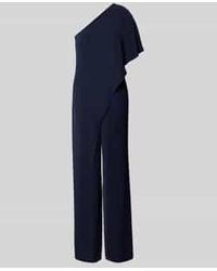 Ralph Lauren - Jumpsuit Met One Shoulder-Bandjes, Model 'April' - Lyst