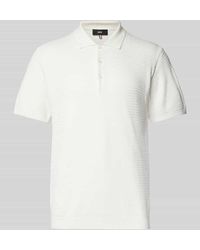 Cinque - Regular Fit Poloshirt mit Strukturmuster Modell 'FLAVI' - Lyst