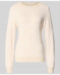 Vila - Slim Fit Pullover aus Viskose-Mix Modell 'JACQUARD' - Lyst