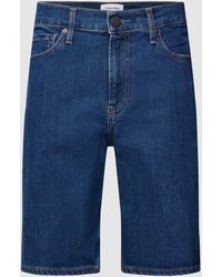 Calvin Klein - Slim Fit Jeansshorts im 5-Pocket-Design - Lyst