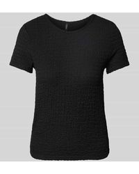 Vero Moda - Regular Fit T-Shirt in Crinkle-Optik Modell 'ELENE' - Lyst