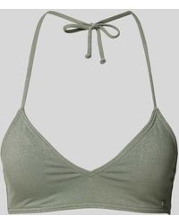 Roxy - Bikini-Oberteil mit Neckholder Modell 'SHINY WAVE' - Lyst