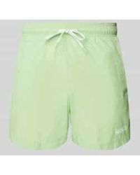 HUGO - Relaxed Fit Zwembroek Met Labelprint - Lyst