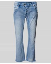 Blue Monkey - Slim Fit Jeans im 5-Pcoket-Design Modell 'MANIE' - Lyst