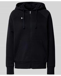 Under Armour - Sweatjacke Mit Logo-Stitching Modell 'Rival' - Lyst