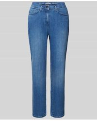RAPHAELA by BRAX - Straight Leg Jeans im 5-Pocket-Design Modell 'PATTI STRAIGHT' - Lyst