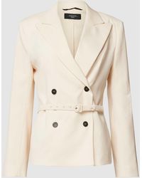 Weekend by Maxmara - Blazer mit Taillengürtel Modell 'OLTRE' - Lyst