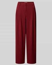 MSCH Copenhagen - Wide Leg Broek Met Viscose, Model 'Henrika' - Lyst