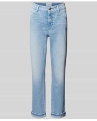 Cambio - Slim Fit Jeans in verkürzter Passform Modell 'PARLA SEAM' - Lyst