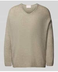 Hemisphere - Gebreide Pullover Van Een Mix Van Kasjmier En Zijde - Lyst