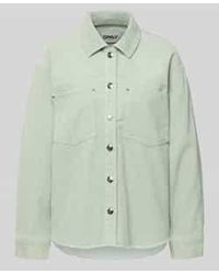 ONLY - Regular Fit Overhemdjack Van Puur Katoen Model 'Maiko-Bitten' - Lyst