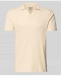 Blend - Regular Fit Poloshirt Met Structuurpatroon Model 'Heskild' - Lyst