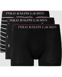 Polo Ralph Lauren - Trunks mit Label-Details im 3er-Pack - Lyst