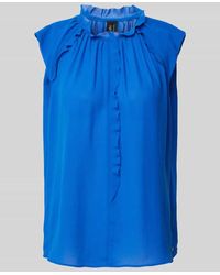 Marc Cain - Blusenshirt mit Stehkragen - Lyst