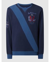 La Martina - Regular Fit Sweatshirt mit Logo-Details - Lyst