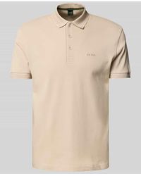 BOSS - Regular Fit Poloshirt mit Label-Stitching Modell 'PADDY' - Lyst