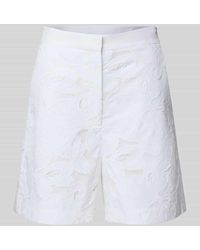 BOSS - Regular Fit Shorts mit Spitzenbesatz Modell 'Tonara' - Lyst