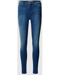 Tommy Hilfiger - Skinny Fit Jeans im 5-Pocket-Design Modell 'NORA' - Lyst