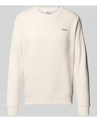 Pepe Jeans - Regular Fit Sweatshirt aus Baumwollmix Modell 'MACBETH' - Lyst