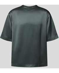 Nanushka - T-Shirt mit Rundhalsausschnitt - Lyst