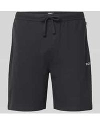 BOSS - Korte Regular Fit Broek Met Structuurmotief - Lyst