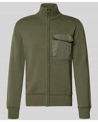 Napapijri - Strickjacke mit Stehkragen Modell 'BERTI' - Lyst