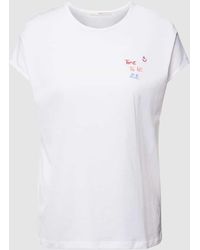 Lanius - T-Shirt mit Rundhalsausschnitt - Lyst