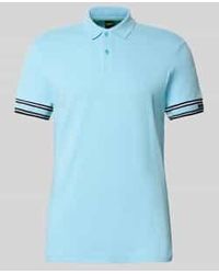 BOSS - Slim Fit Poloshirt Van Puur Katoen - Lyst