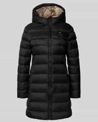 Blauer Usa - Lange Donsjas Met Capuchon, Model 'Agnes' - Lyst