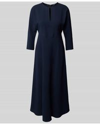 Joop! - Midikleid mit Schlüsselloch-Ausschnitt - Lyst
