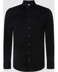 Baldessarini - Regular Fit Business-Hemd aus Jersey Modell 'Huge' - Lyst