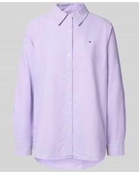 Tommy Hilfiger - Regular Fit Hemdbluse aus reiner Baumwolle Modell 'OXFORD' - Lyst